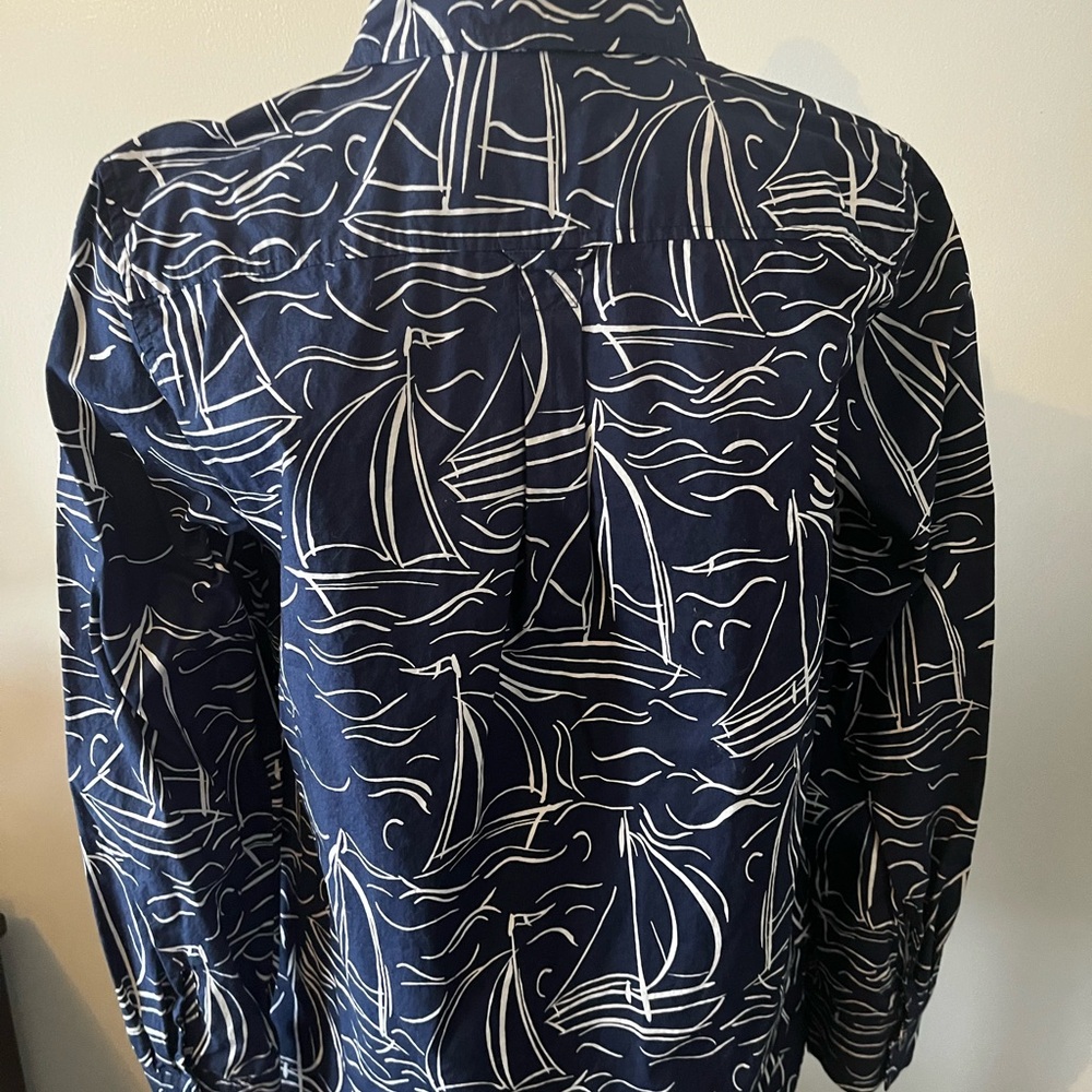 Talbots Cotton Sailing Shirt MP - Picture 5 of 8